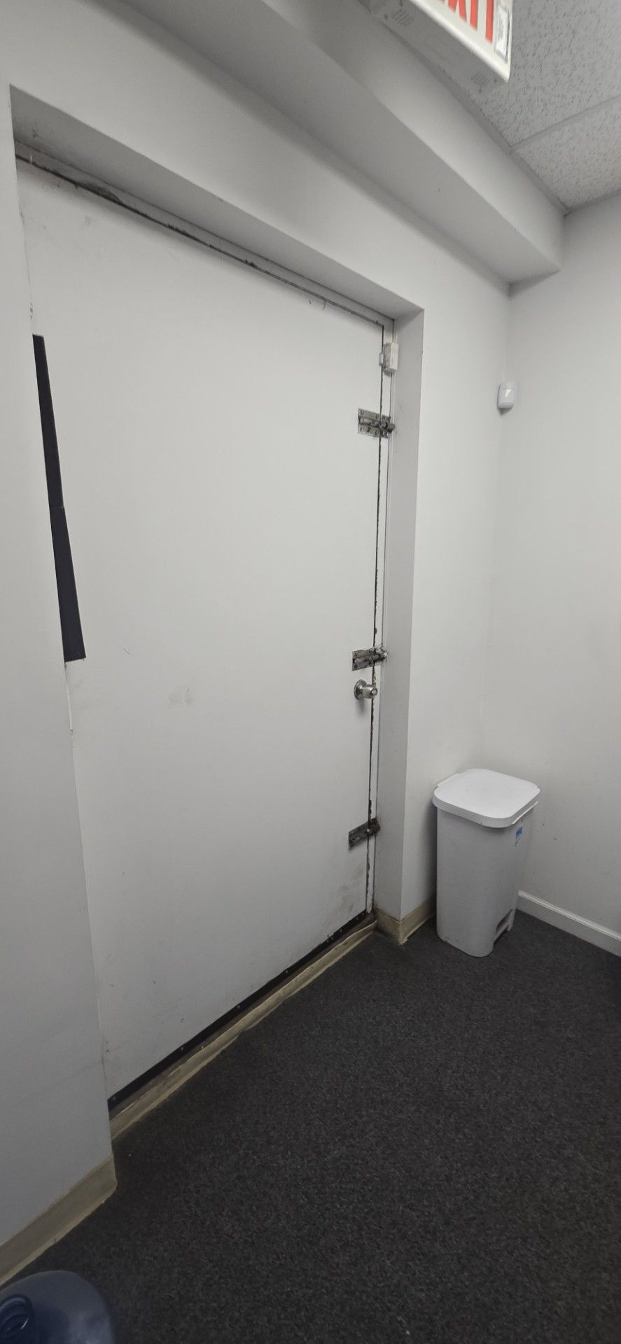 Rear exit